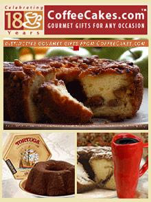 CoffeeCakes.com catalog cover