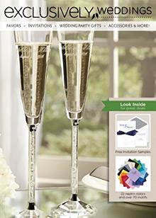 Exclusively Weddings catalog cover