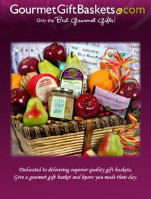 Gourmet Gift Baskets catalog cover