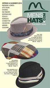 MensHats catalog cover