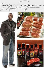 Michael Jordan Steaks catalog cover