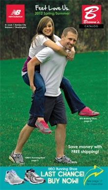 New Balance catalog cover