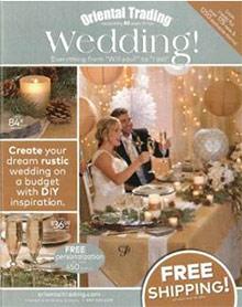 Oriental Trading Wedding catalog cover