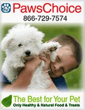 Paws Choice catalog cover