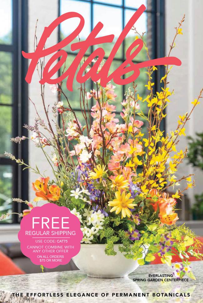 Petals catalog cover
