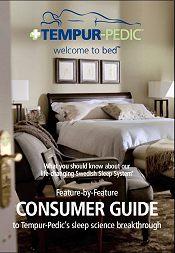 Tempur-Pedic® catalog cover