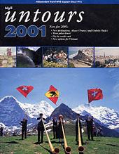 Untours catalog cover