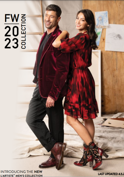 Spring Footwear catalog cover