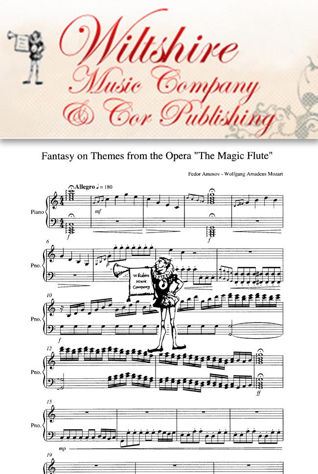 Wiltshire Music Company catalog cover
